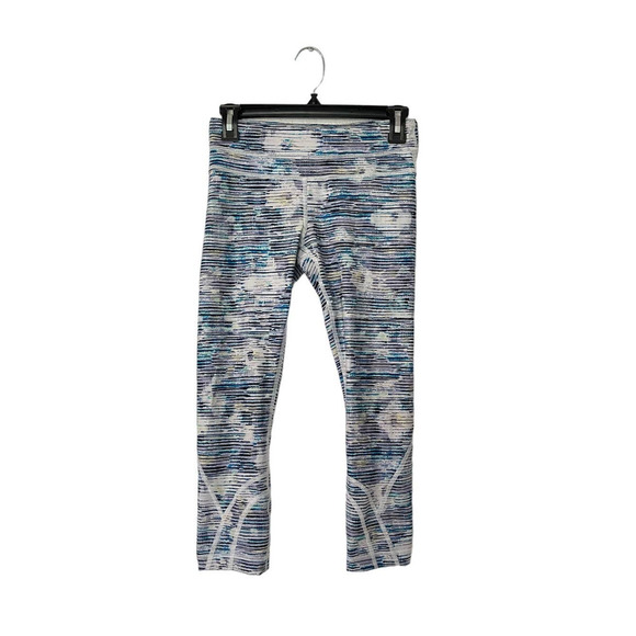 Lululemon Wunder Under Crop Blurry Belle Multi Size 4 - Picture 1 of 6